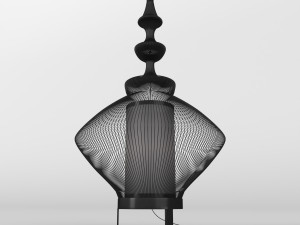 lampe suspension opium 3D Model