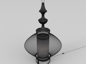 lampe suspension opium 3D Model