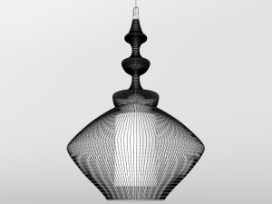lampe suspension opium 3D Model