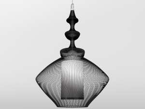 lampe suspension opium 3D Model