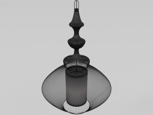 lampe suspension opium 3D Model