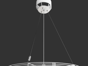 suspension mesh m blanc 3D Model