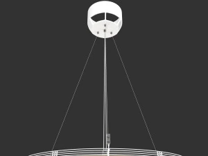 suspension mesh l blanc 3D Model
