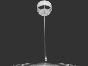 suspension mesh l blanc 3Dモデル