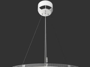 suspension mesh l blanc 3D Model
