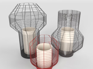 lamps from the mesh collection Modelo 3D