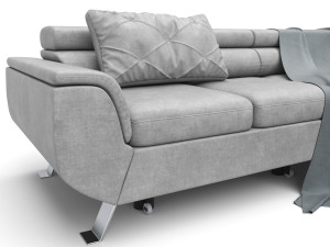 corner sofa convertible chaise longue phoenix Modèle 3D