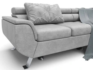 corner sofa convertible chaise longue phoenix 3D Model