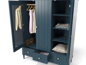 arm&aacute;rio feito bourbon Modelo 3D