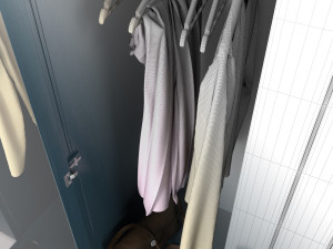 made armoire bourbon Model 3D