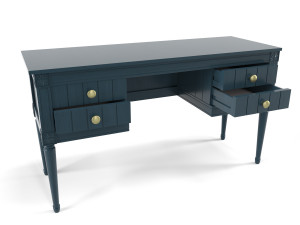 made bourbon vintage desk 3D Model