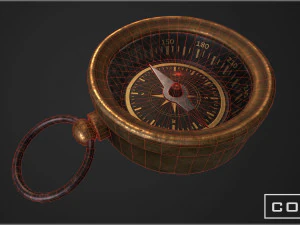Bussola Modello 3D