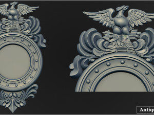 Antique Mirror 3D 모델