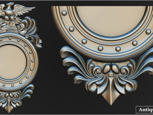 Antique Mirror 3D 모델