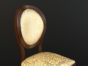chair table classic 3D Модель