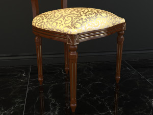 chair table classic 3D Модель