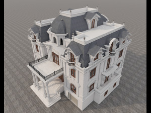 classic villa 3D Модель