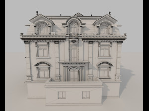 classic villa 3D Модель