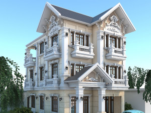 residential building 3D Model