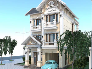 residential building 3D Model
