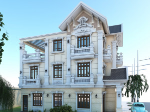 residential building 3D Model
