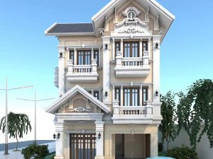 residential building 3D Model