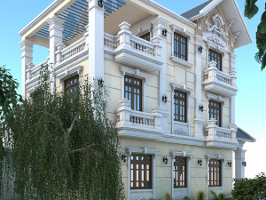residential building 3D Model