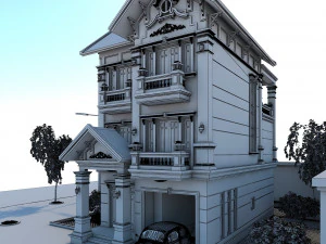 residential building 3D Model