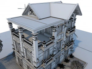 residential building 3D Model