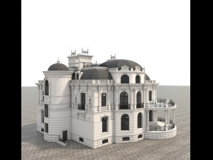 classic villa 2 3Dモデル