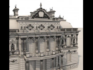 클래식 빌라 2 3D 모델