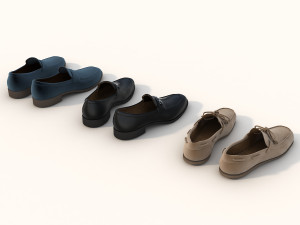 men shoes 3D Model