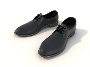 men shoes 3D Model
