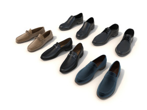 men shoes 3D Model