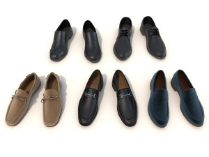 men shoes 3D Model