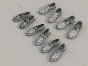 men shoes 3D Model