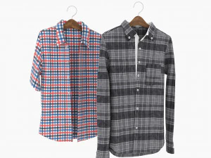 shirt on hanger 3D Model