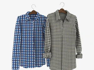 shirt on hanger 3D Model