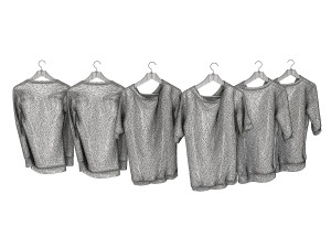 sweater on hanger 3D Model