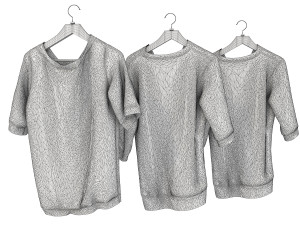 sweater on hanger 3D Model
