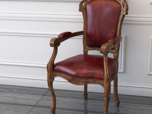 carved tables and chairs european style 3D 模型