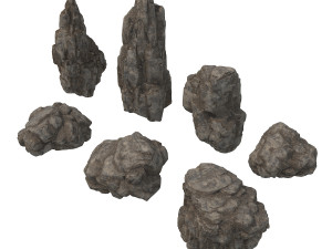 rock and stone 2 3D Model