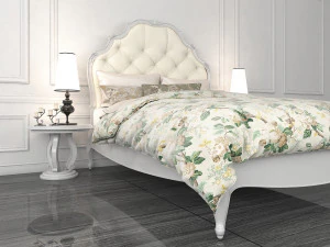 classic bed 4 3D Model