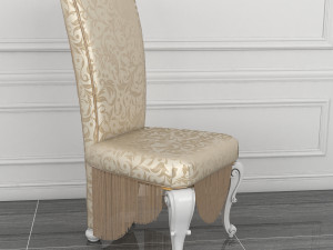 classic dinning set 3D Model