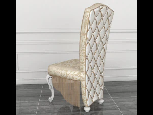 juego de comedor cl&aacute;sico Modelo 3D