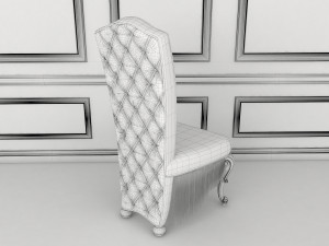 classic dinning set 3D Model