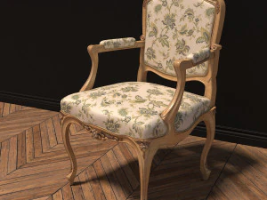 european style coffee table set 3D Model