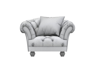 classic coffeetable set 2 3D Модель
