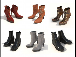 women shoes 3D Model