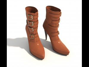 women shoes 3D Model